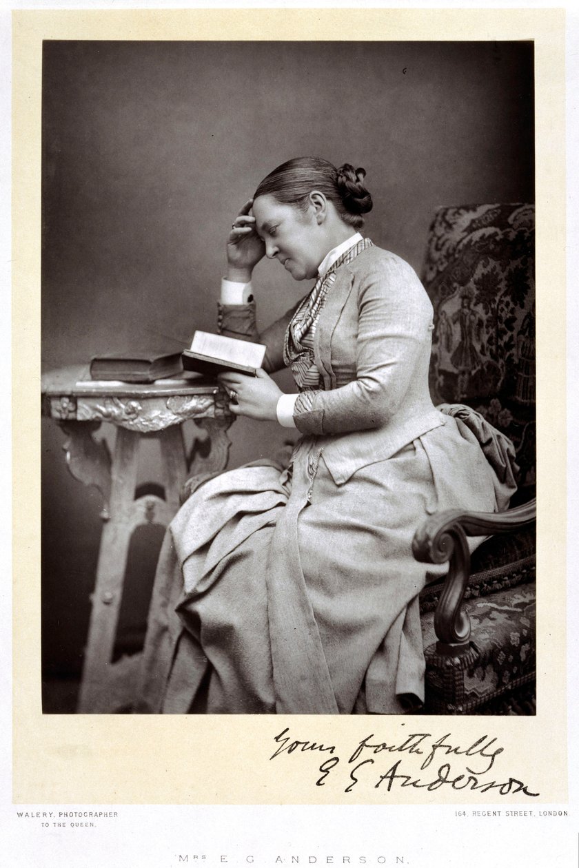 Elizabeth Garret Anderson, Ärztin, ca. 1880er von Unbekannt