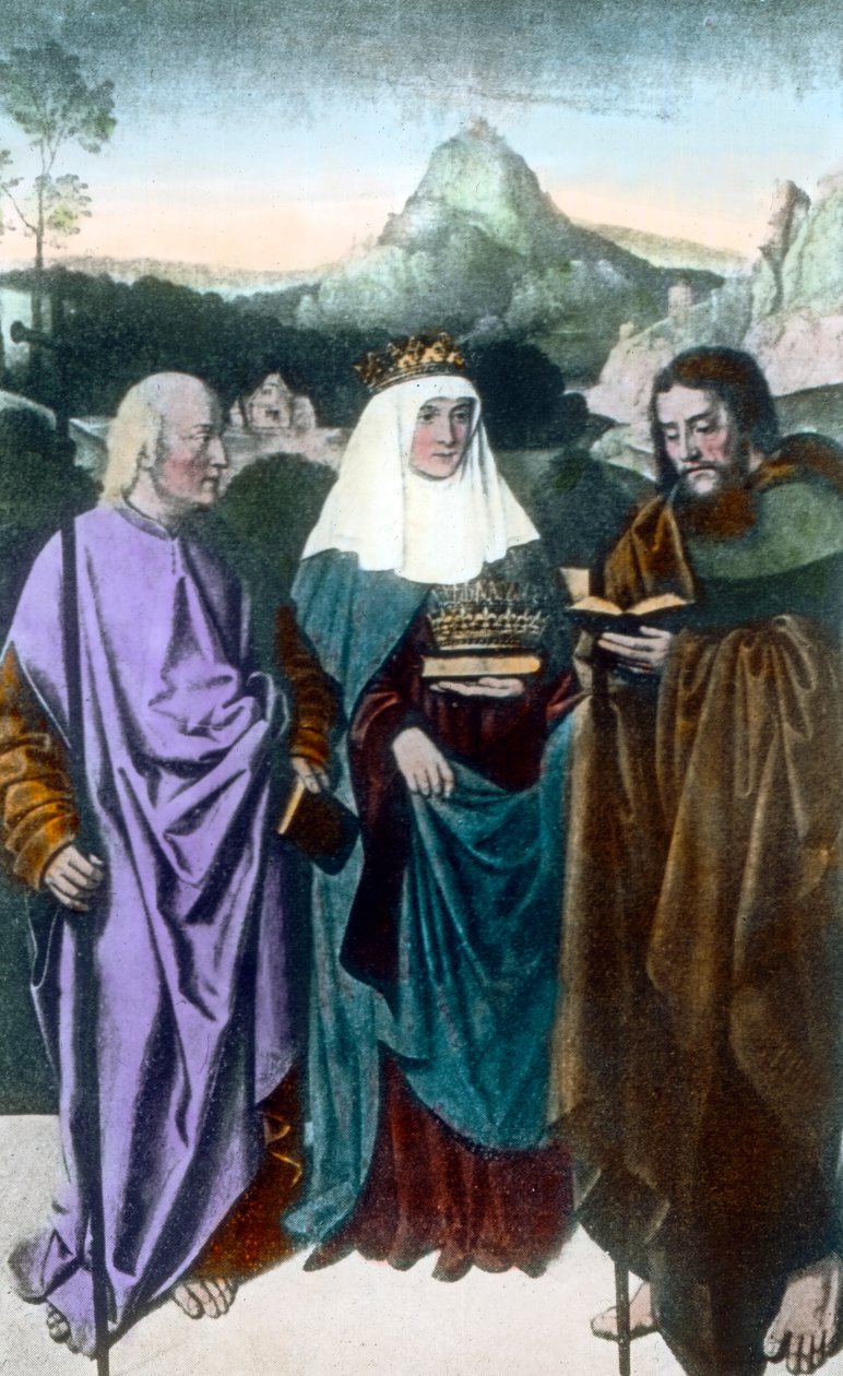 Elisabeth mit drei Kronen von Unbekannter Künstler