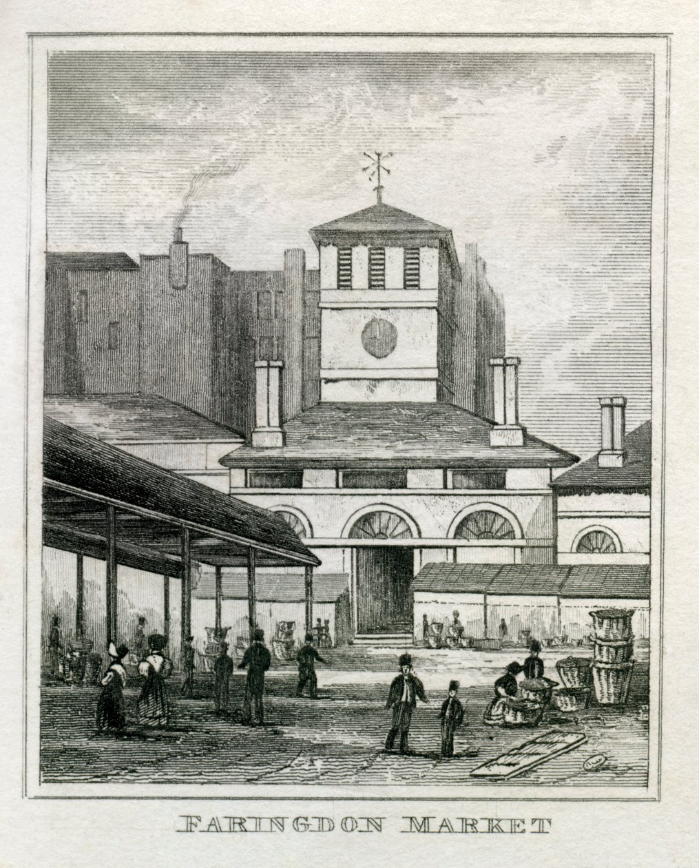 Farringdon Markt von Unbekannt