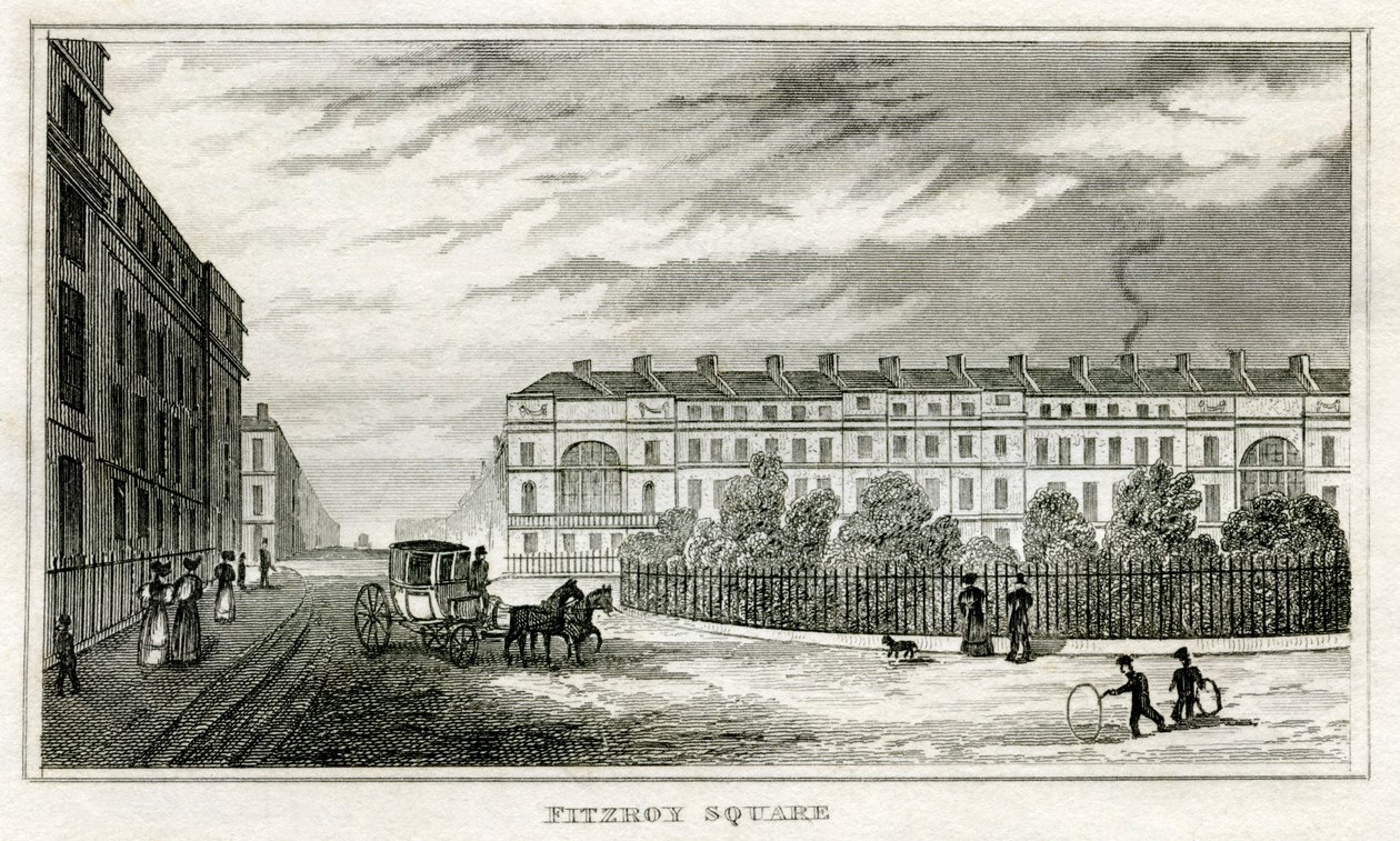 Fitzroy Square von Unbekannt