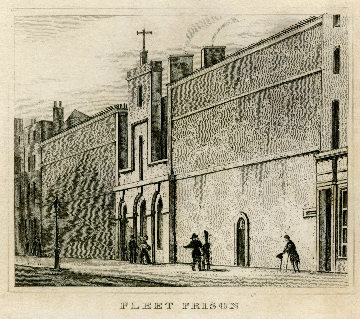 Fleet Prison von Unbekannt