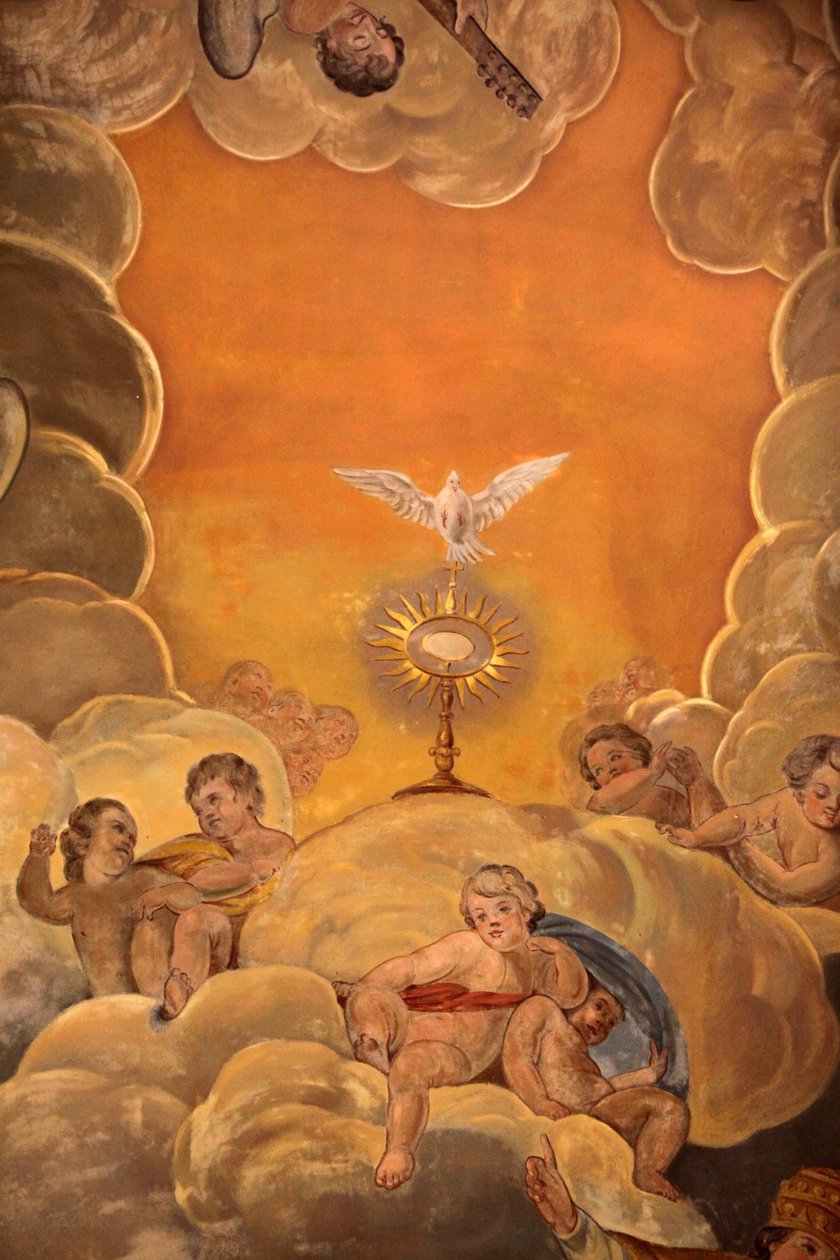Fresko im Palacio Episcopal, Malaga von Unbekannt
