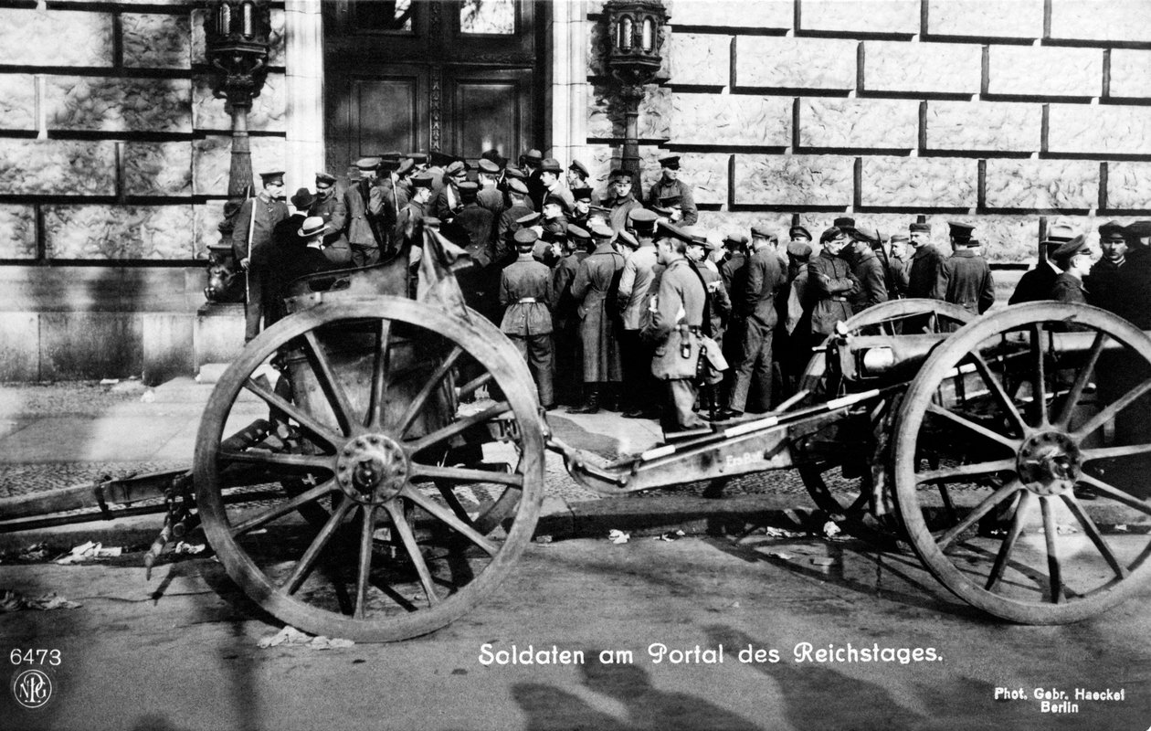 Deutsche Revolution (Novemberrevolution) von Unbekannter Künstler