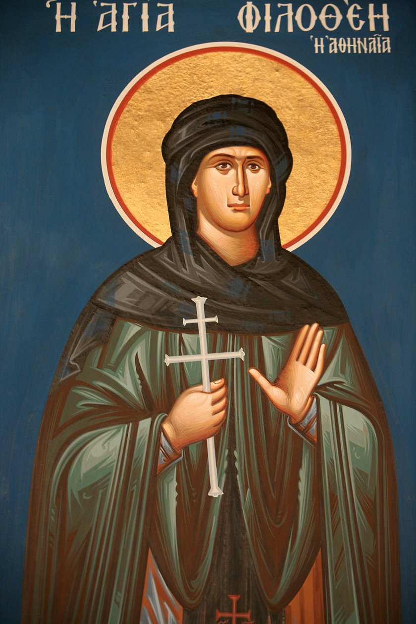Griechisch-orthodoxe Ikone, Thessaloniki, Griechenland von Unbekannt