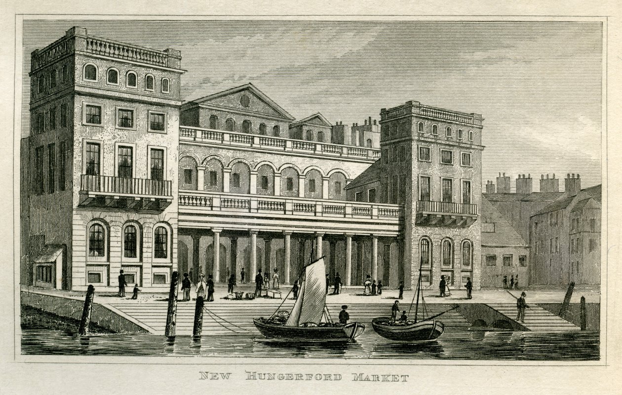 Hungerford Market von Unbekannt