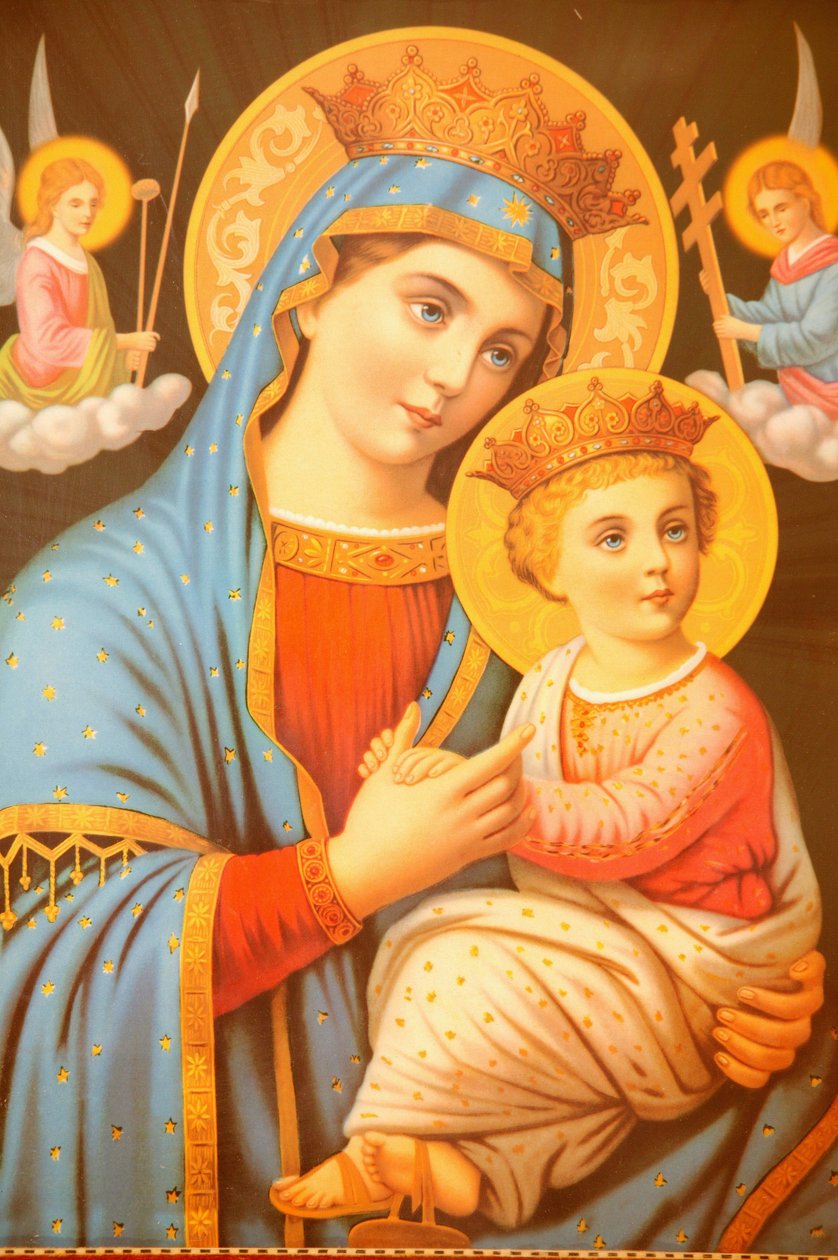 Ikone im koptischen Kloster Saint Bishoy von Unbekannt