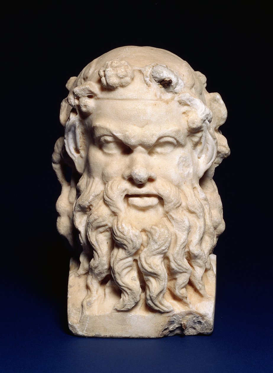 Janiformer Herm von Dionysos, römisch von Unbekannt