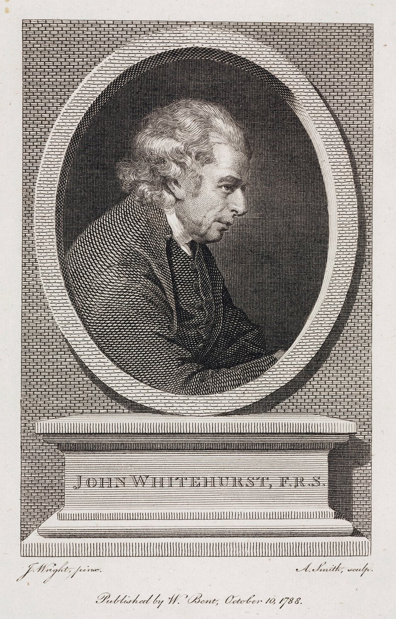 John Whitehurst, englischer Uhrmacher, ca. 1783 von Unbekannt