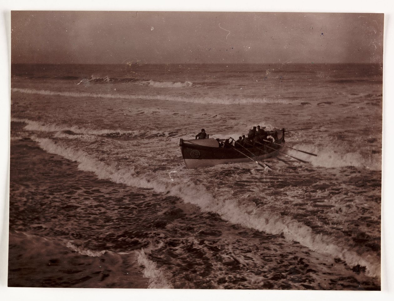 Rettungsboot, ca. 1885 von Unbekannt