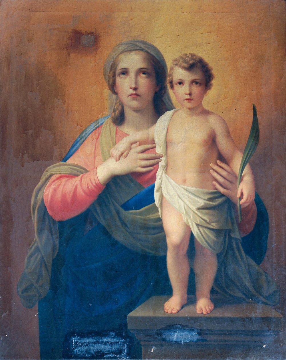 Madonna mit Kind von Unbekannter Künstler