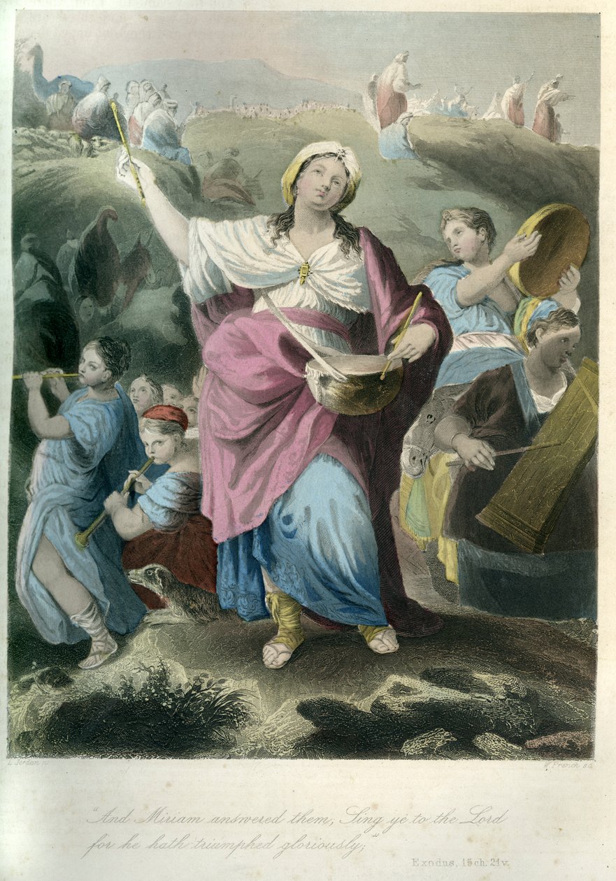 Miriam die Prophetin - Bibel von Unbekannter Künstler