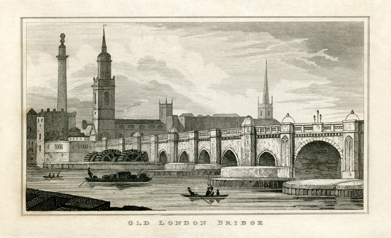 Alte London Bridge von Unbekannt