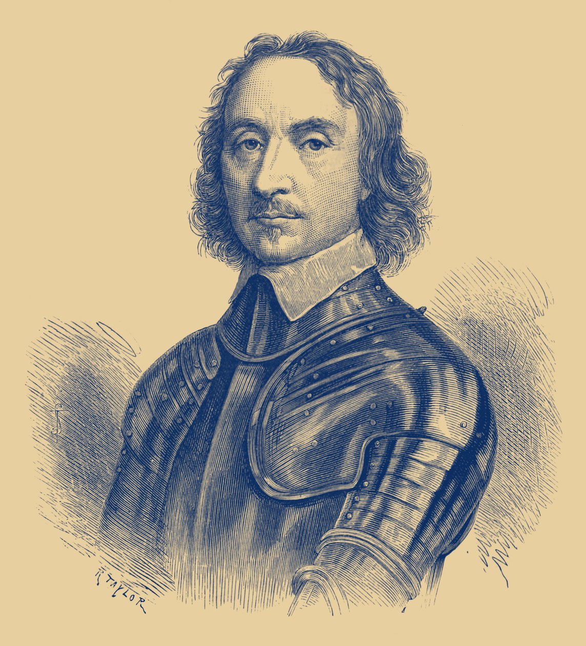 Oliver Cromwell von Unbekannter Künstler