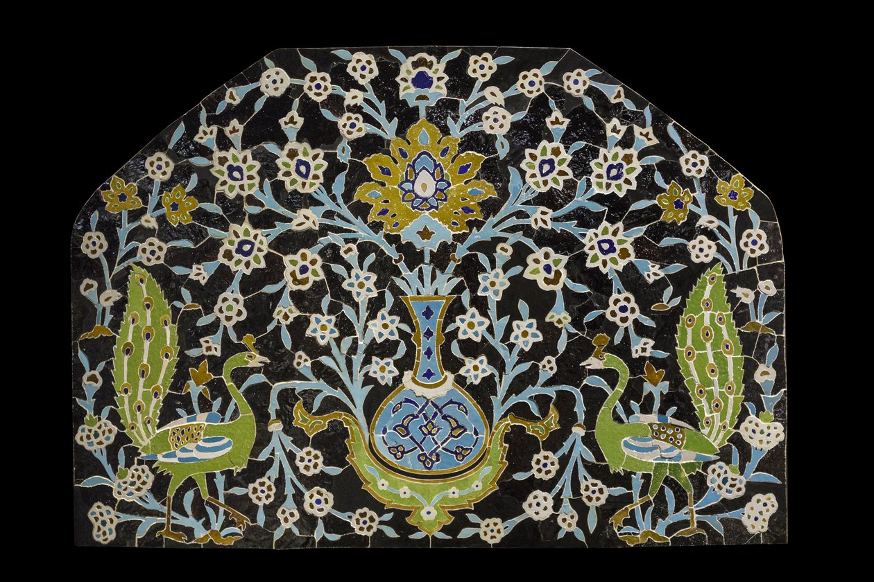 Pfauenpanel. Iran, Isfahan (?) von William M. Timlin