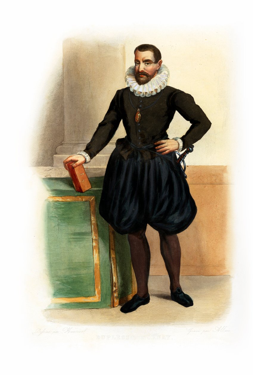 Philippe de Mornay von Unbekannter Künstler