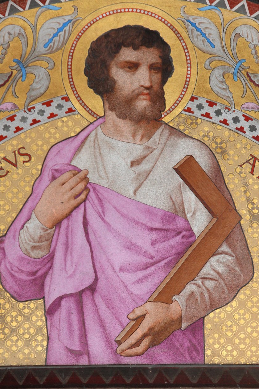 Saint-Thaddeus-Mosaik, Paris, Frankreich von Unbekannt