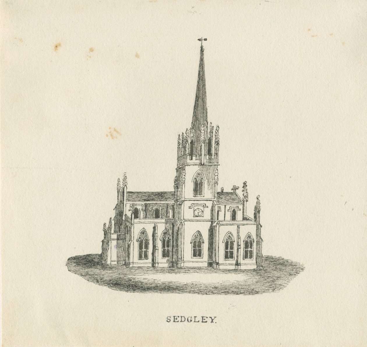 Sedgley Kirche von Unbekannt