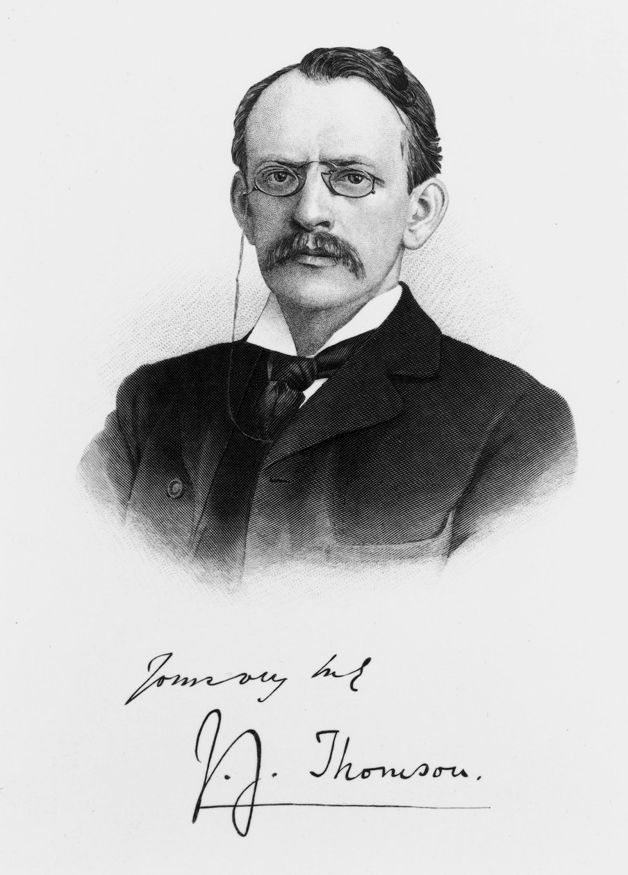 Sir Joseph J Thomson, ca. 1900er von Unbekannt