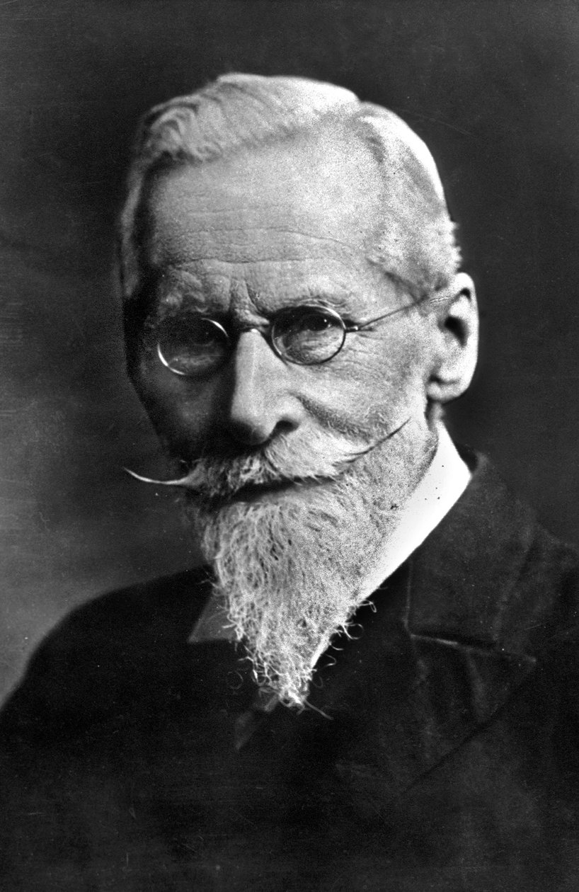 Sir William Crookes (1832-1919) englischer Wissenschaftler von Unbekannter Künstler