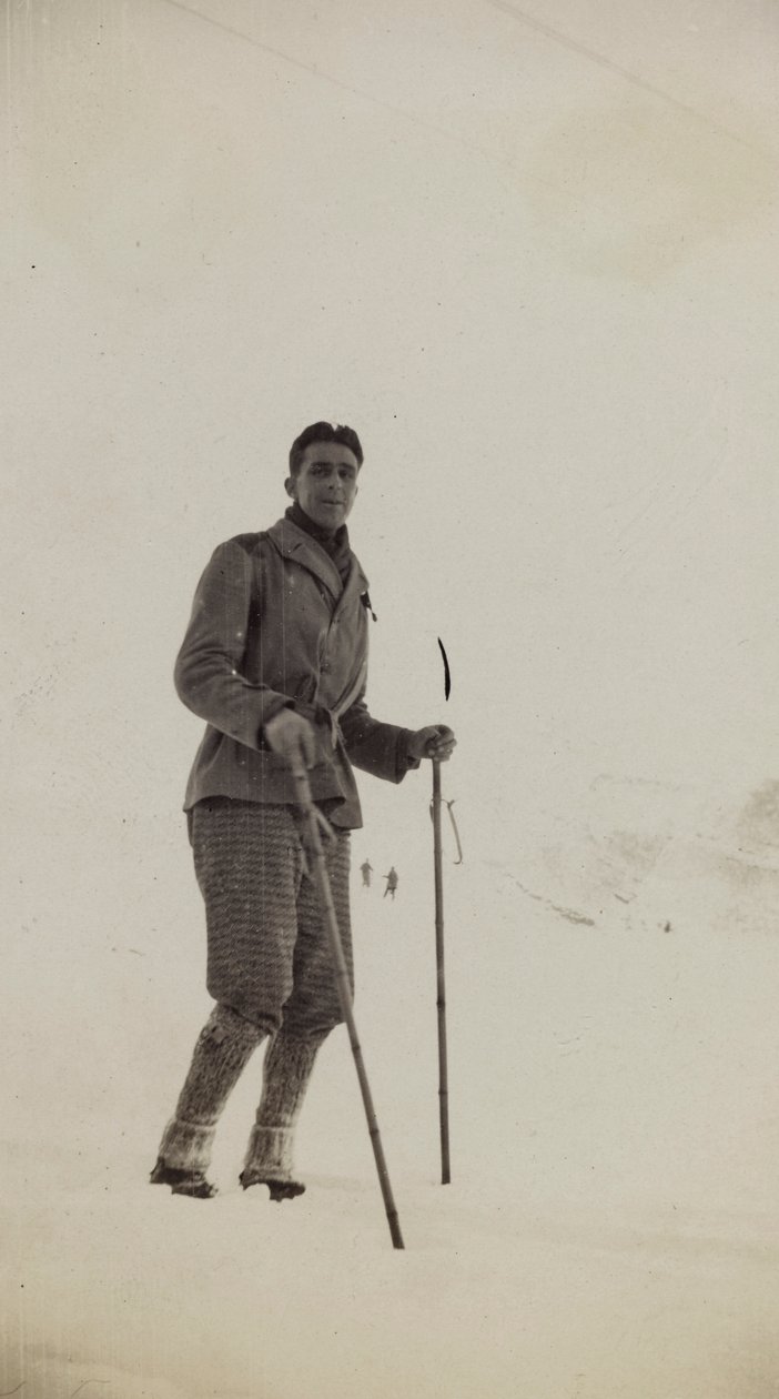 Skifahrer in Abetone von Unbekannter Künstler