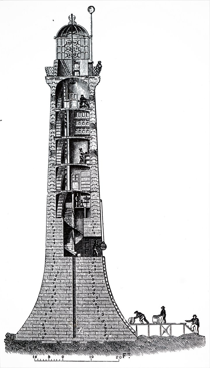 Der Bell Rock Leuchtturm von Unbekannt