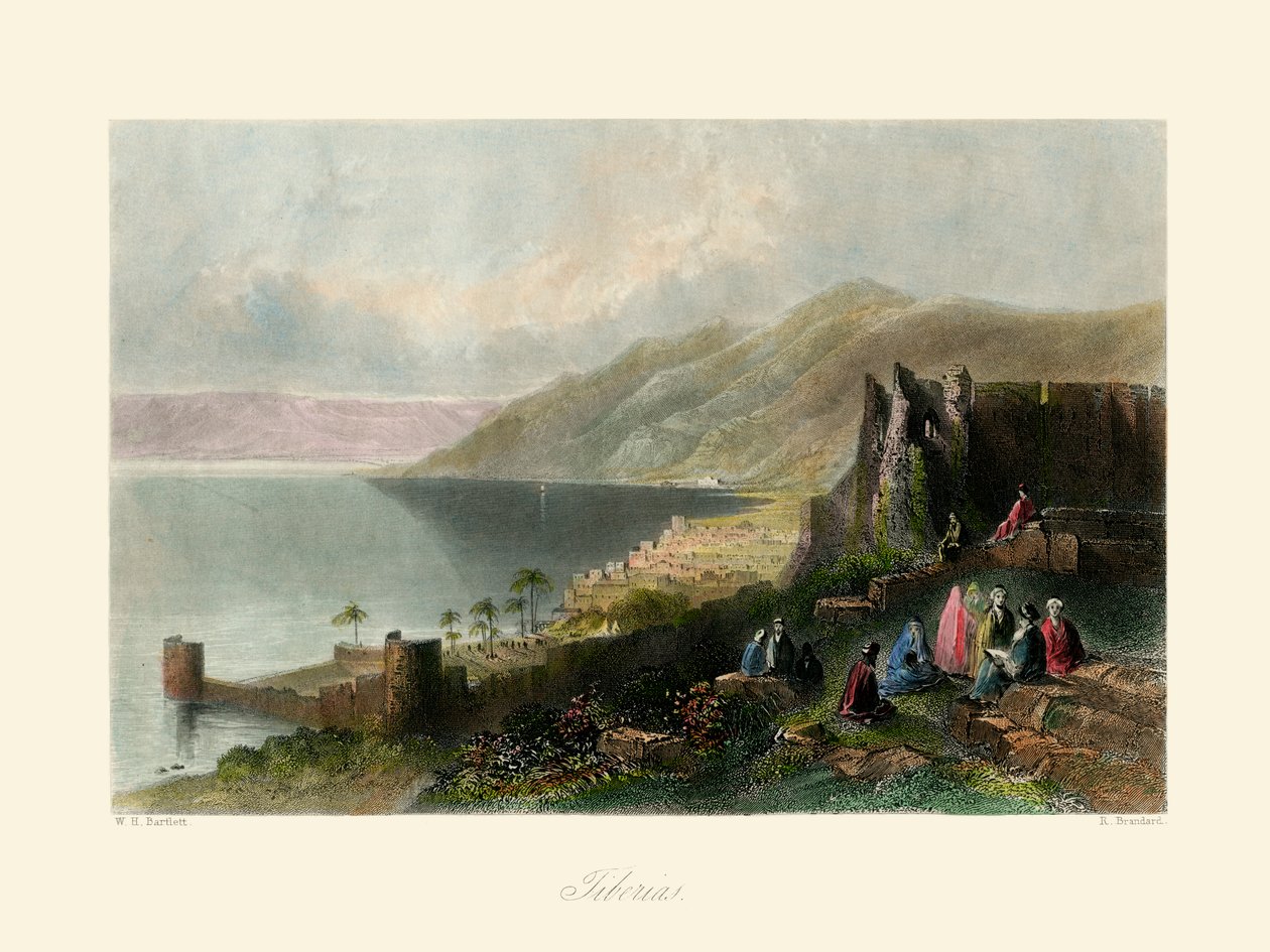 Das Heilige Land - Tiberias - Bibel von Unbekannter Künstler