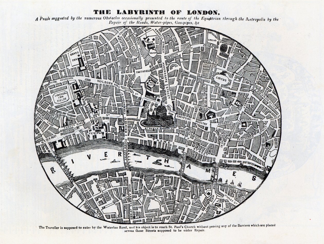 Das Labyrinth von London von Unbekannt