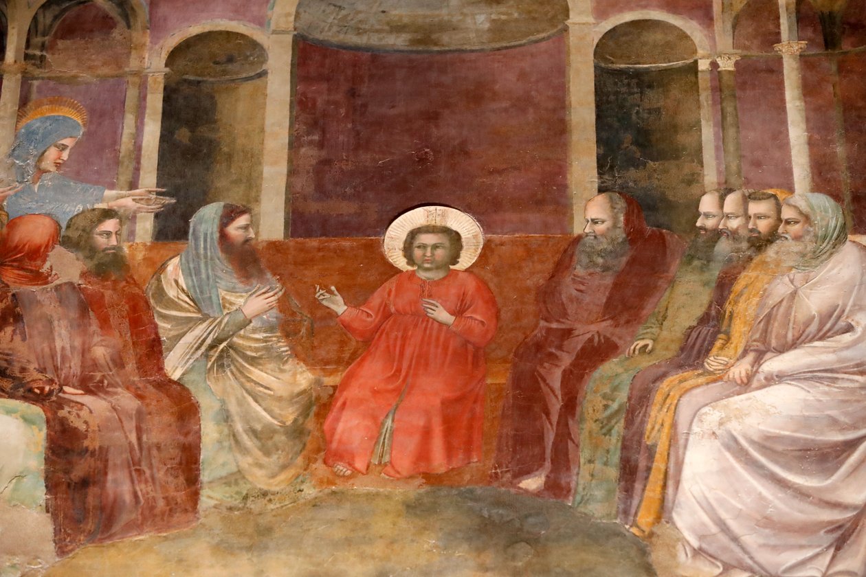 Die Scrovegni-Kapelle (Fresko) von Unbekannter Künstler
