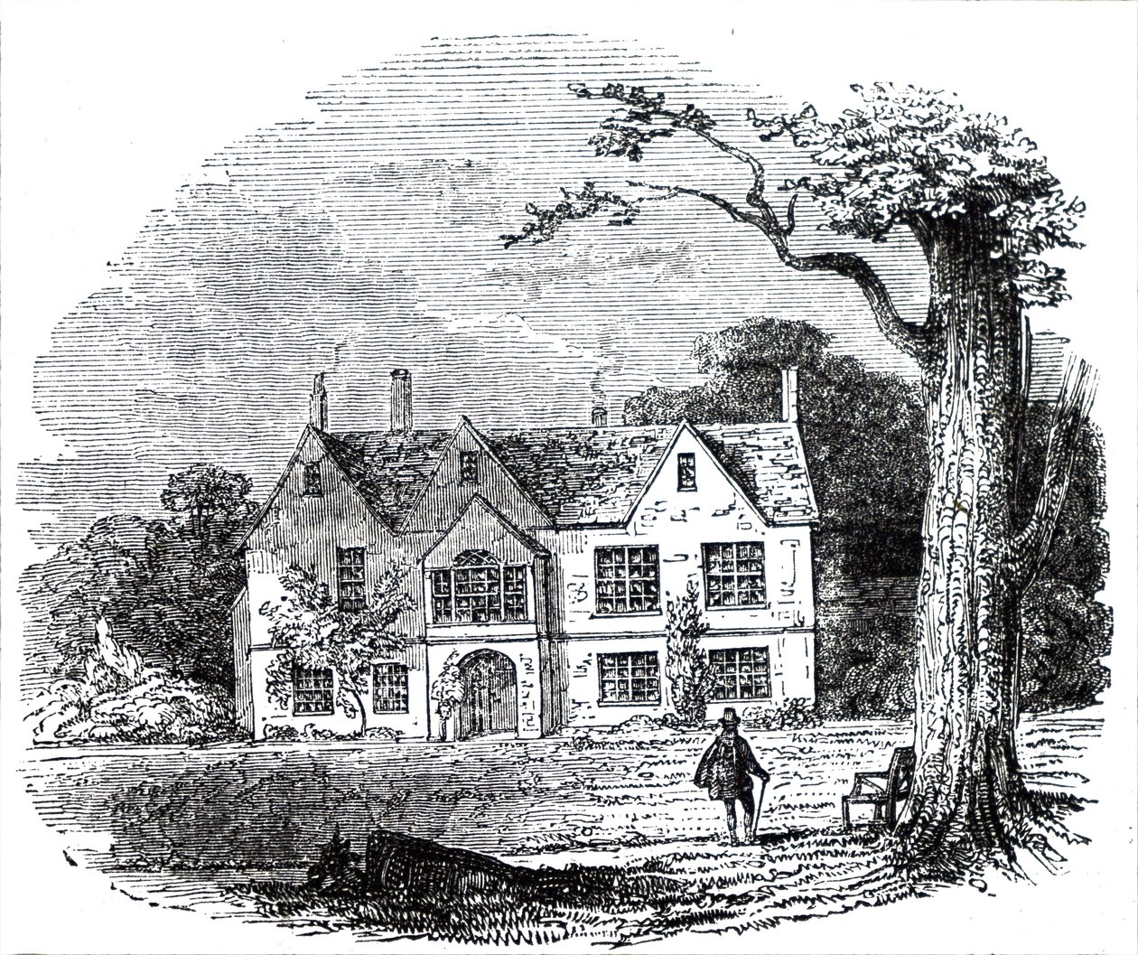 Das Zuhause von Walter Raleigh von Unbekannt