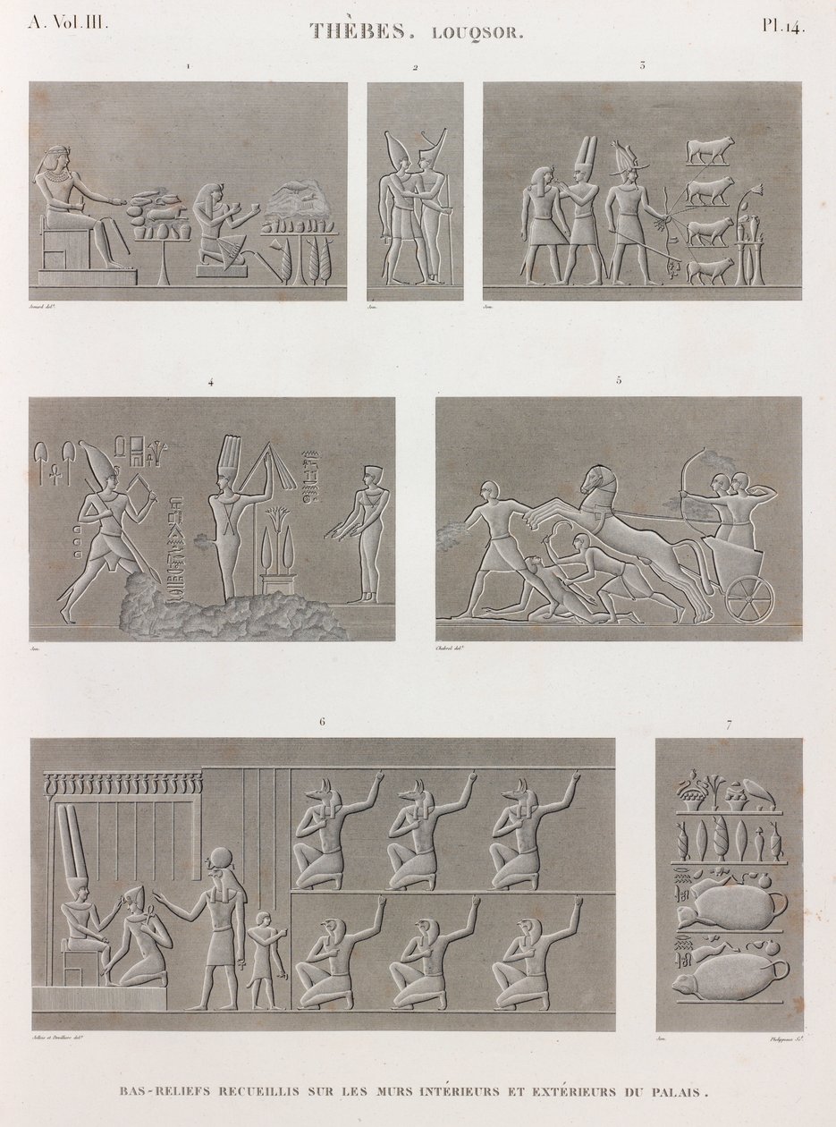 Theben, Luxor von Unbekannt
