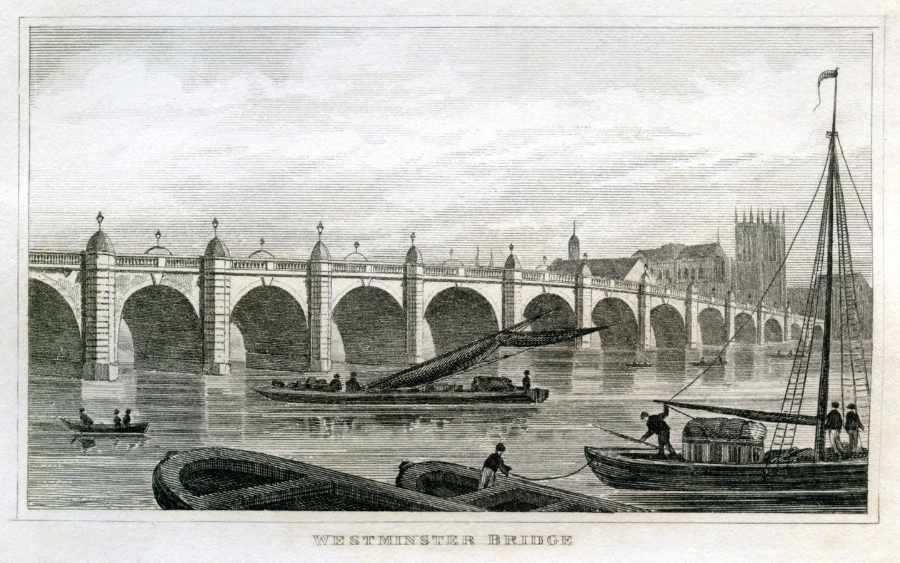 Westminster Bridge von Unbekannt