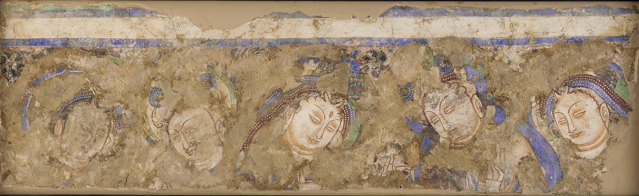 Himmlische Figuren, aus Höhle 224 von Unidentified