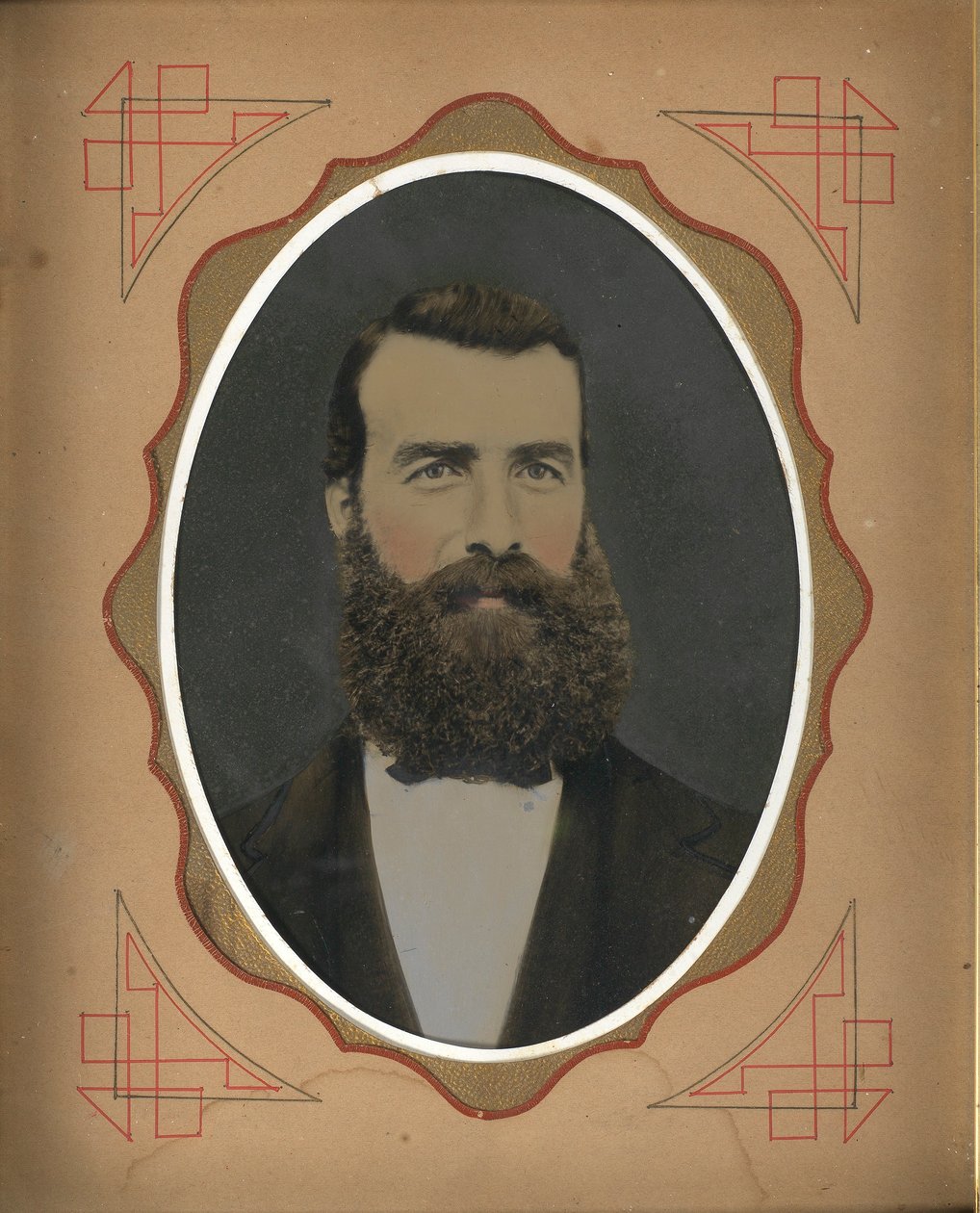 Herr mit Bart von Unidentified