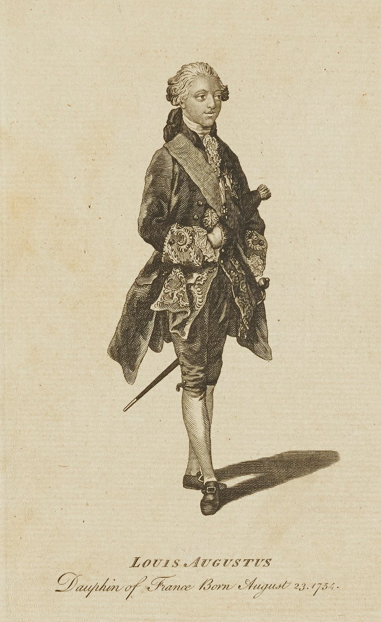 Louis Augustus, Dauphin von Frankreich von Unidentified