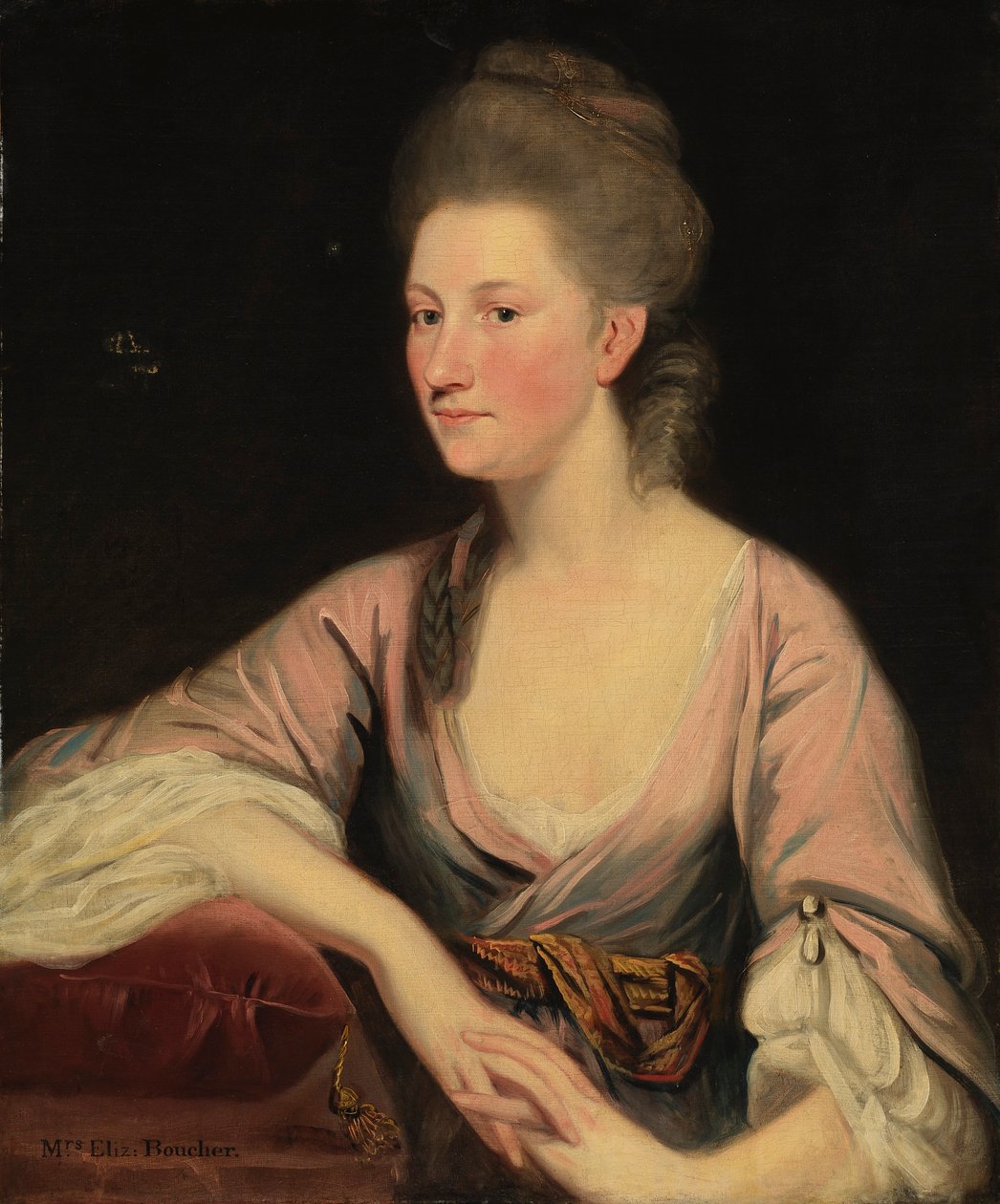 Porträt von Mrs. Elizabeth Boucher von Unidentified