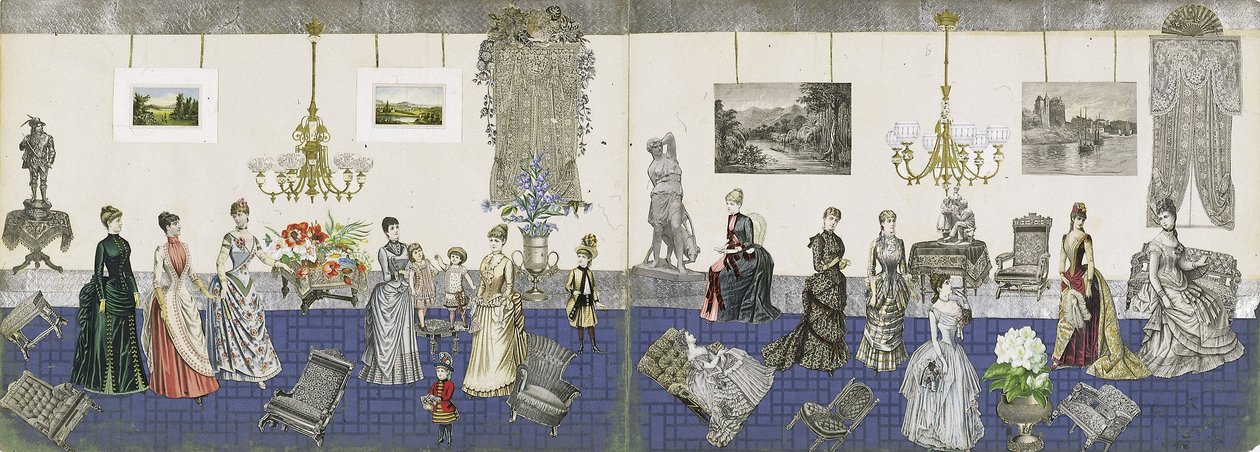 Ohne Titel (Viktorianische Collage) von Unidentified