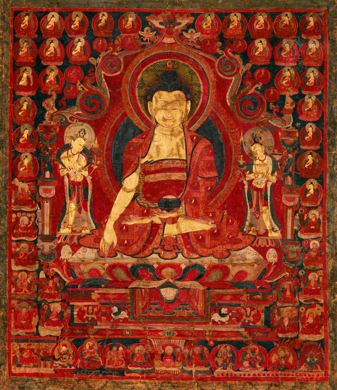 Buddha Shakyamuni als Herr der Munis. Westtibet (Guge). von Unknown