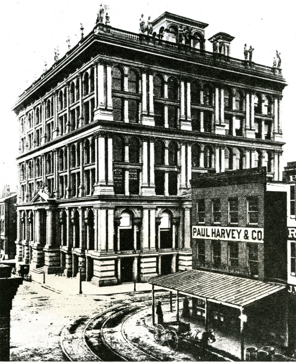 Equitable Building, nordwestliche Ecke der Sixth und Locust Streets von Unknown