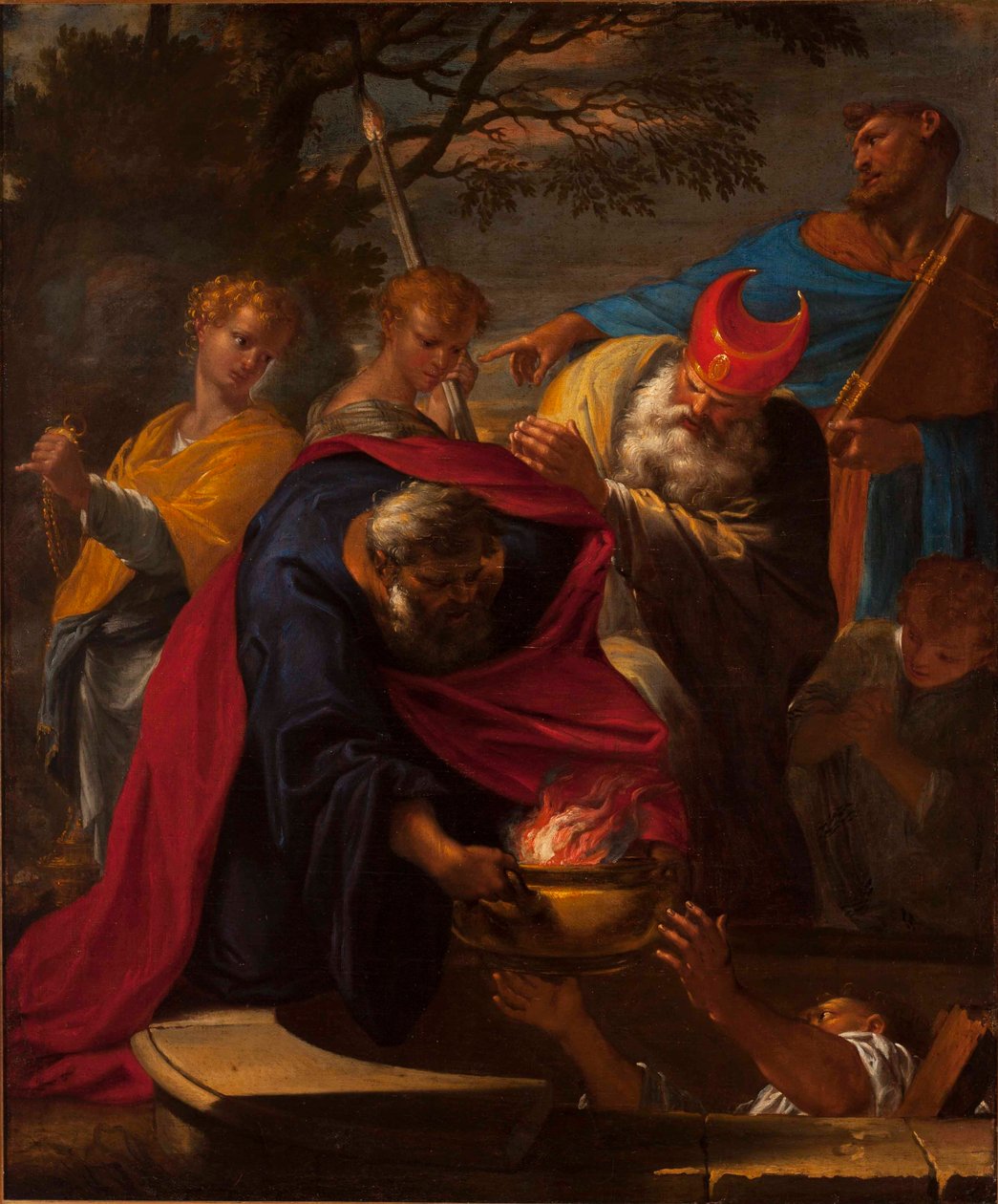 Jeremija befiehlt, das heilige Feuer zu verstecken von Unknown
