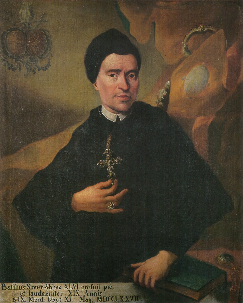 der 46. Abt, Basilius Sinner von Unknown