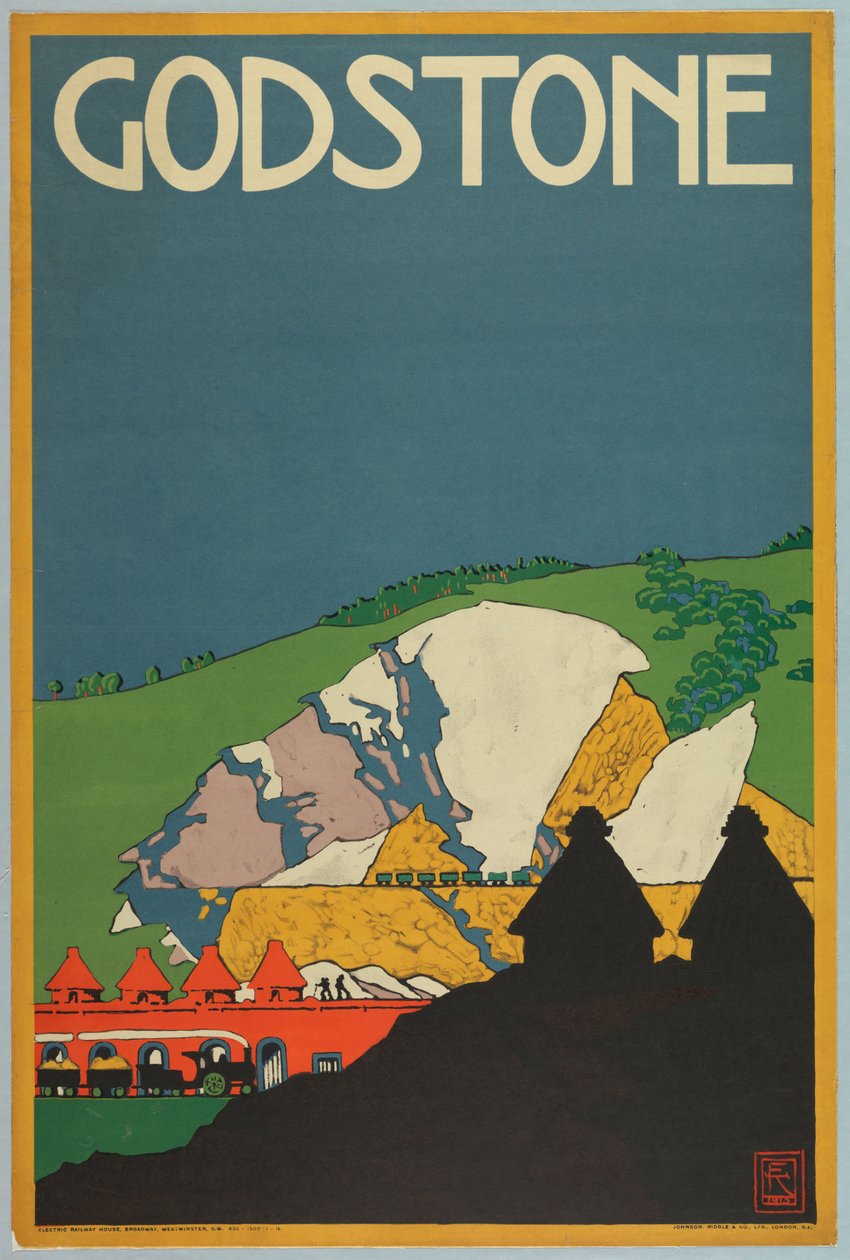 Plakat, Godstone, London Underground, 1915 von Unknown