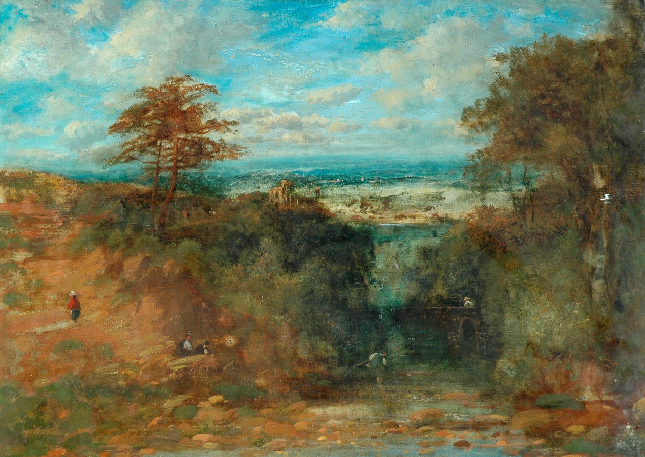 Ländliche Szene, ca. 1837 von Unknown
