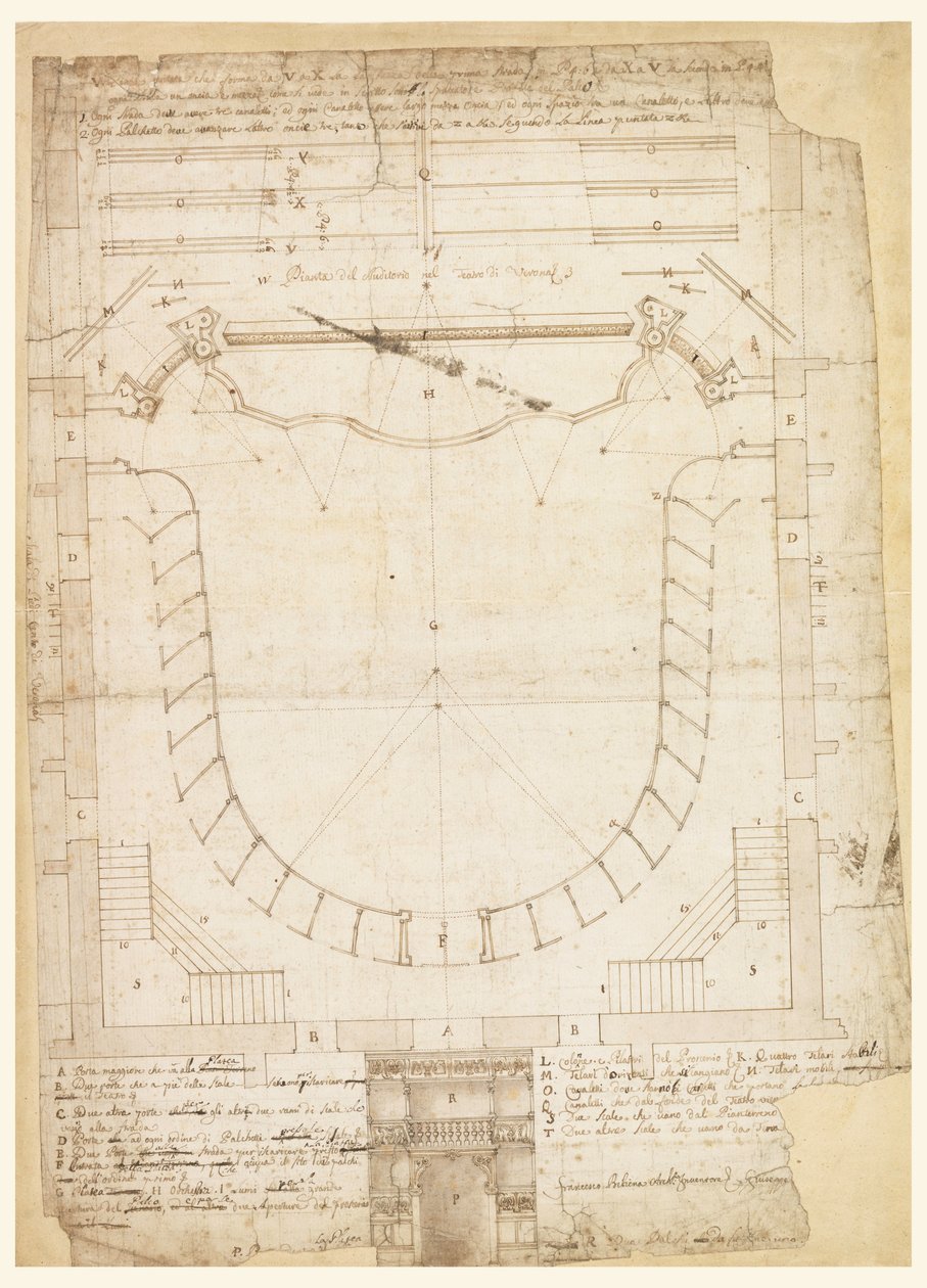 Theatro Filarmonico der Accademia Filarmonica von Unknown