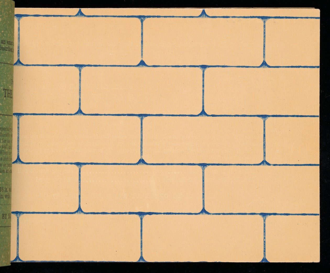 Musterbuch, The Larkin Wallpaper von Unknown