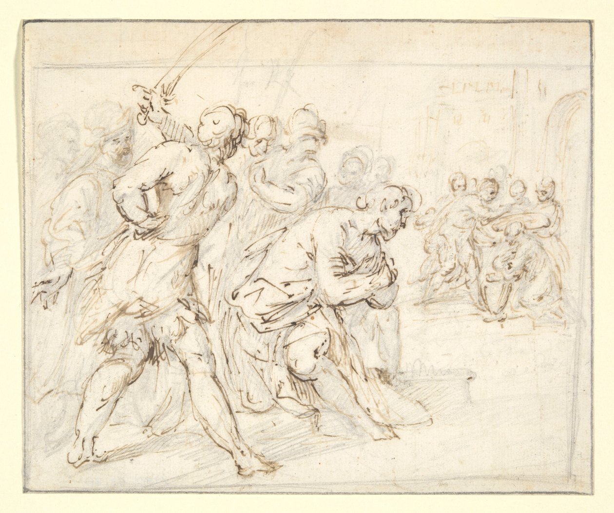 Die Enthauptung von Johannes dem Täufer von Unknown