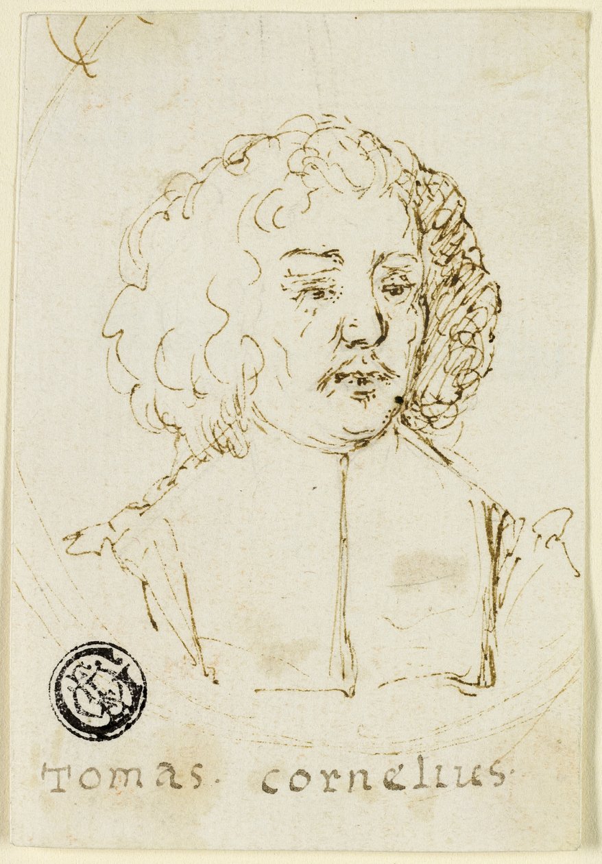 Büste von Reverend Tomas Cornelius von Unknown