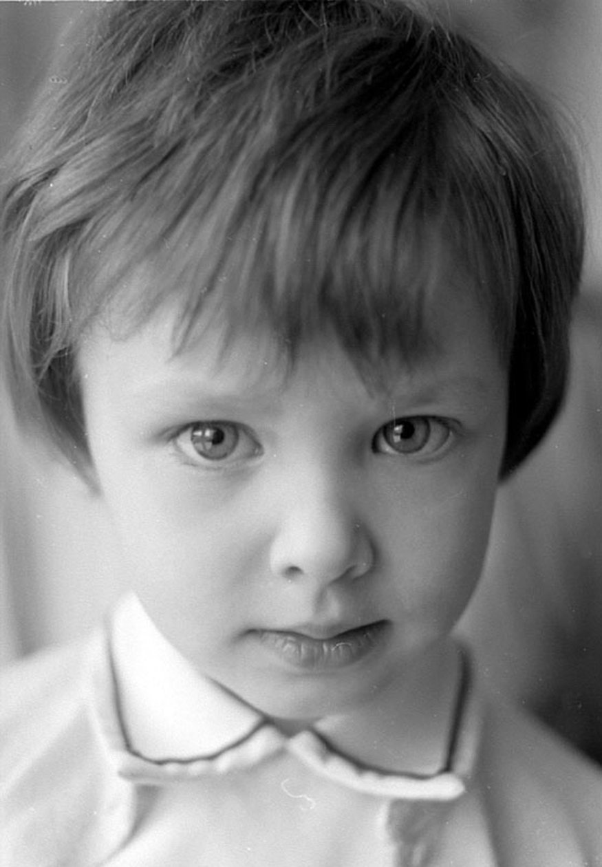 Kindergesicht von Unknown