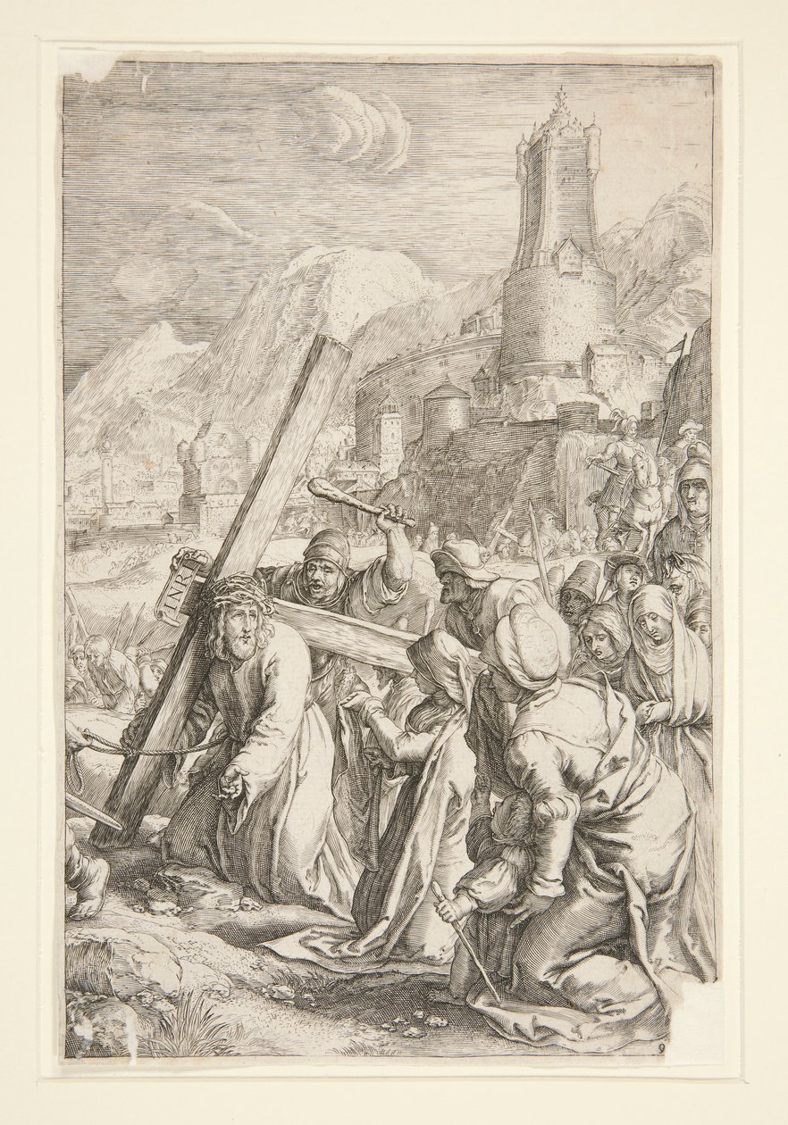 Christus trägt das Kreuz von Unknown