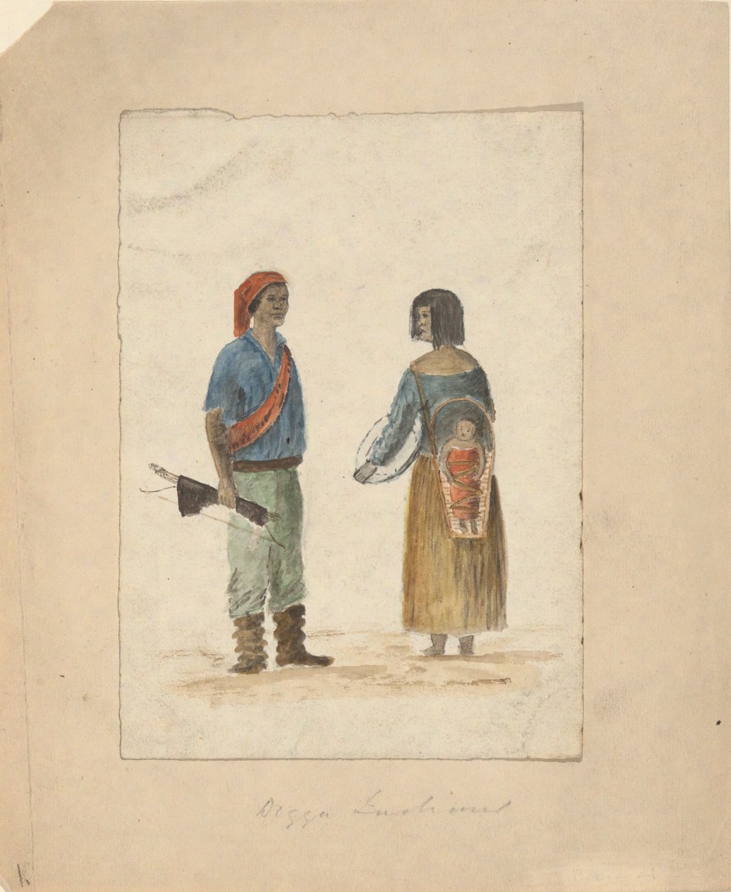 Digger-Indianer von Unknown