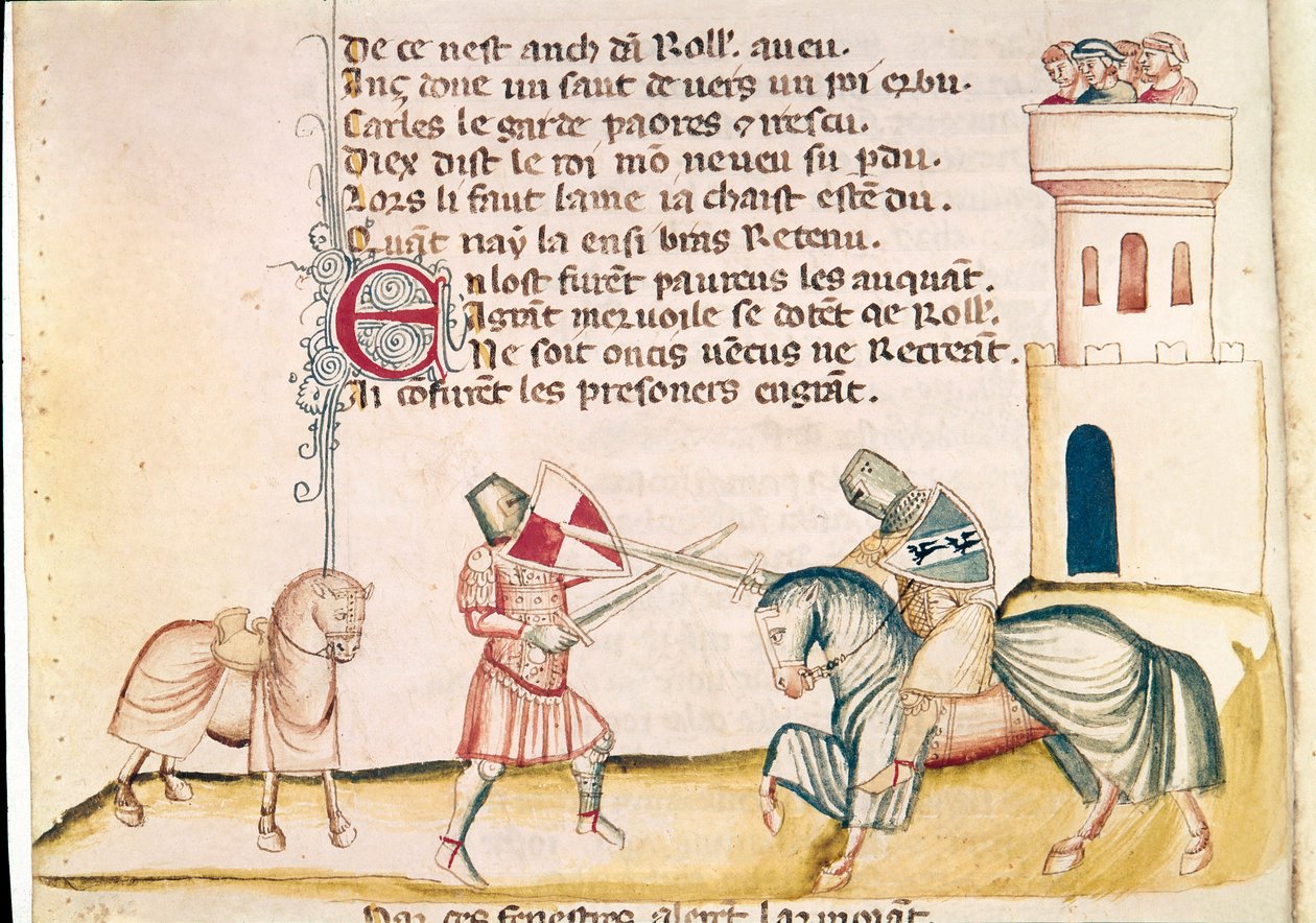 Einzug in Spanien (Miniatur) von Unknown artist